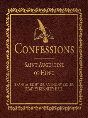 cover image of Confessions of St. Augustine of Hippo